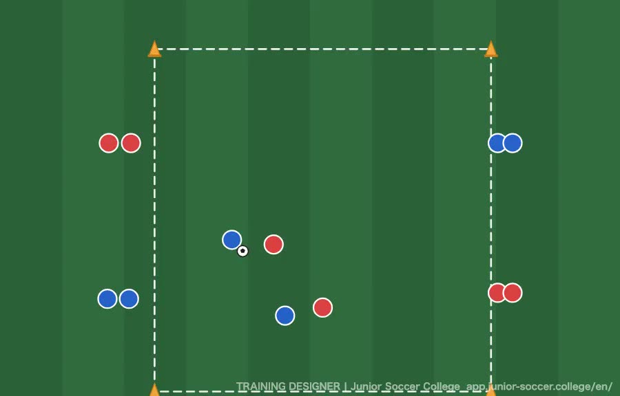 2v2 Combination + Switch — Diagonal Support diagram